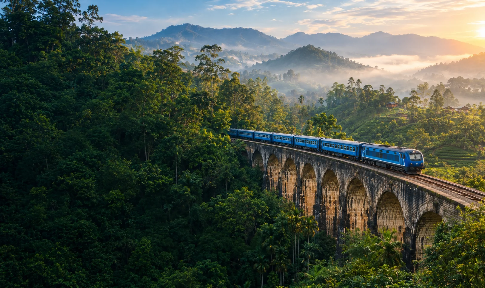 Historic Galle Fort beside the Indian Ocean in southern Sri Lanka
