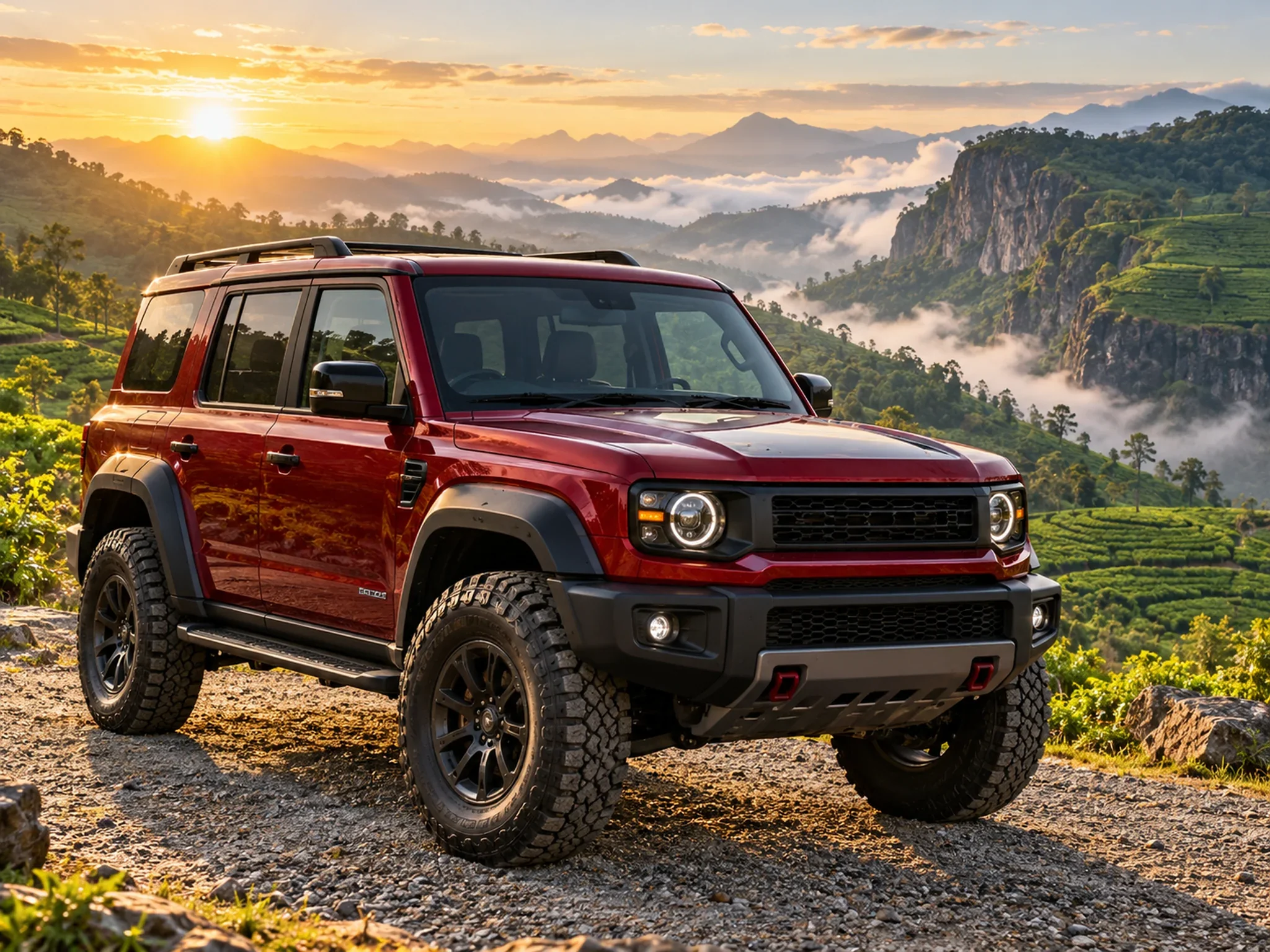 Illustrative photograph of an SUV; it is not confirmed as available through the company
